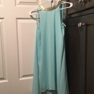 Passion Fusion NWT Aqua Dress